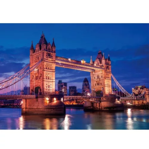 Clementoni High Quality Collection Compact 39772 puzzle – Tower Bridge éjjel (1000 db)