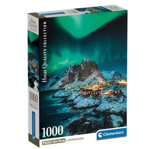 Clementoni 39775 High Quality Collection Compact puzzle - Lofoten szigetek (1000 db)