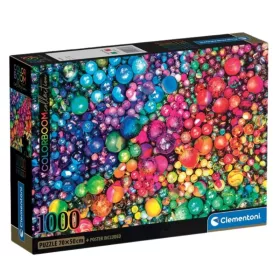 Clementoni Color Boom Collection Compact 39780 puzzle – Színes gyöngyök (1000 db)