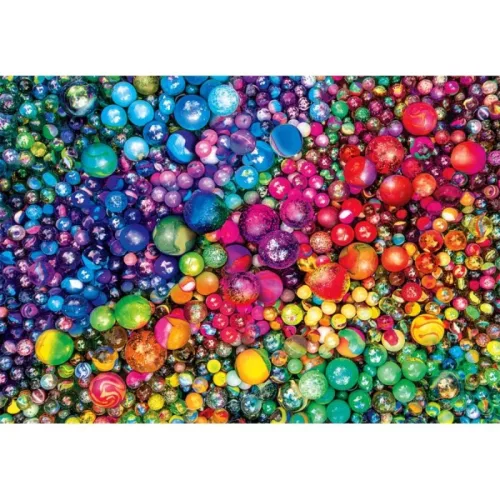 Clementoni Color Boom Collection Compact 39780 puzzle – Színes gyöngyök (1000 db)