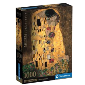 Clementoni Museum Collection Compact 39790 puzzle – Klimt: A csók (1000 db)