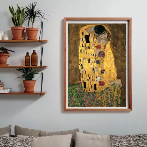 Clementoni Museum Collection Compact 39790 puzzle – Klimt: A csók (1000 db)