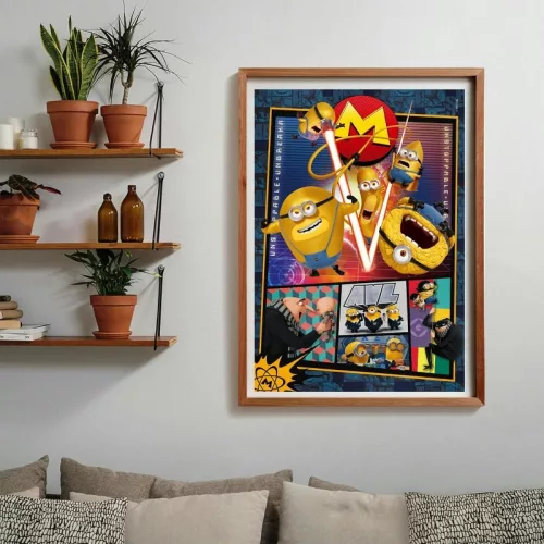 Clementoni High Quality Collection Compact Minions, Minyonok 39798 puzzle – Gru (1000 db)