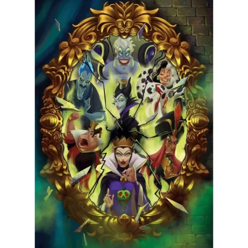 Clementoni High Quality Collection Compact 39812 Disney Villains: A Disney gonoszai puzzle (1000 db)
