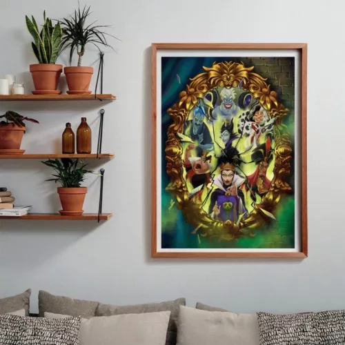 Clementoni High Quality Collection Compact 39812 Disney Villains: A Disney gonoszai puzzle (1000 db)