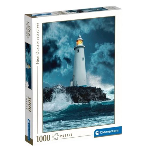 Clementoni 39828 High Quality Collection puzzle - Világítótorony a vihar közepén (1000 db)