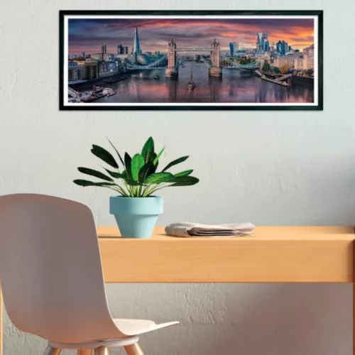 Clementoni High Quality Collection Panoráma 39837 – A folyón túl puzzle (1000 db)