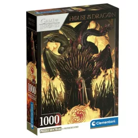 Clementoni GOT Compact 39903 House of the Dragon puzzle (1000 db)