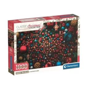 Clementoni Impossible Compact 39926 puzzle – Karácsonyi díszek (1000 db)