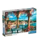 Clementoni High Quality Collection Compact 39930 puzzle – Kilátás a Comói-tó erkélyéről (1000 db)