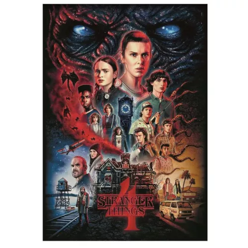 Clementoni Stranger Things 4 puzzle – 1000 db