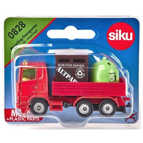SIKU 0828 Szelektív hulladékgyűjtő teherautó
