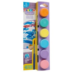 Carioca Pastel tempera szett (6 x 25 ml)