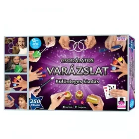 Magic Show bűvészdoboz – 350 trükk – Csodálatos varázslat (különleges kiadás)