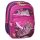 Spirit Pillangós lekerekített ergonomikus hátizsák lila-pink színben