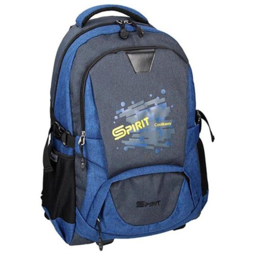 Spirit Crew kék és szürke lekerekített hátizsák