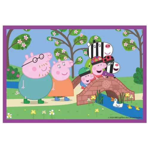 Clementoni 40659 Peppa malac mesekocka (6 db)