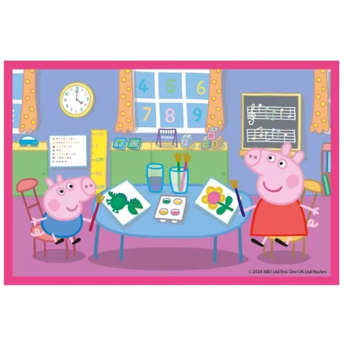 Clementoni 40659 Peppa malac mesekocka (6 db)