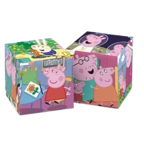 Clementoni 40659 Peppa malac mesekocka (6 db)