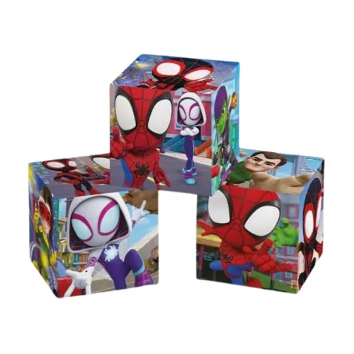 Clementoni Póki és csodálatos barátai 40661 mesekocka – Spidey