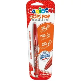 Carioca OOPS radírozható golyóstoll piros (1 db)