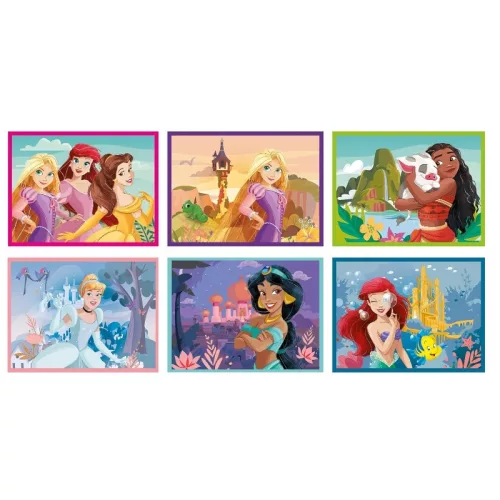 Clementoni 41197 Disney Princess mesekocka
