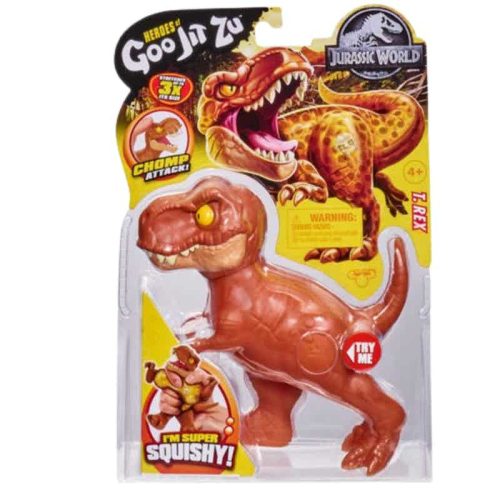 Goo Jit Zu hősei Jurassic World nyújtható dinó akciófigura - T. Rex