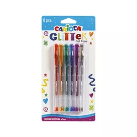 Carioca Glitter zselés toll szett (6 db)