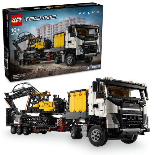 LEGO Technic 42175 Volvo FMX teherautó és EC230elektromos markoló