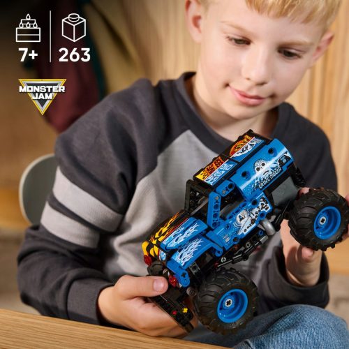 LEGO Technic 42219 Monster Jam Grave Digger tűz és jég