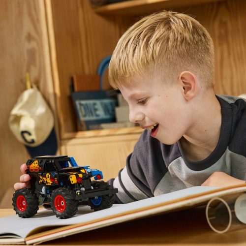 LEGO Technic 42219 Monster Jam Grave Digger tűz és jég