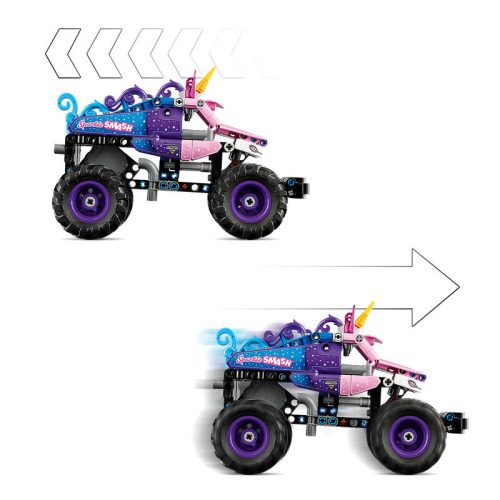 LEGO Technic 42220 Monster Jam Sparkle Smash - Hátrahúzhatós