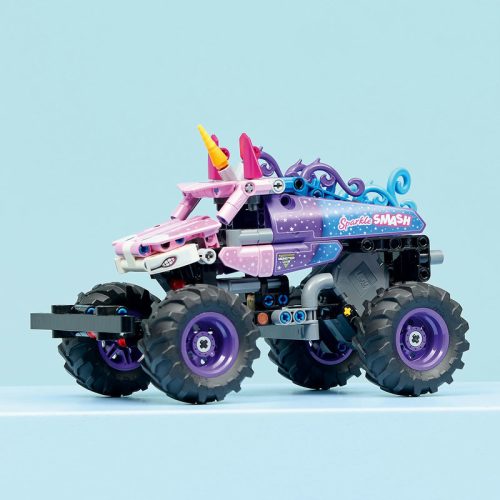 LEGO Technic 42220 Monster Jam Sparkle Smash - Hátrahúzhatós