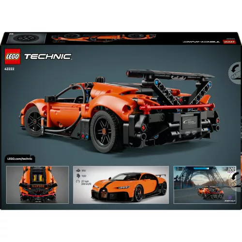 LEGO Technic 42222 Bugatti Chiron Pur Sport hiperautó