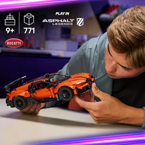 LEGO Technic 42222 Bugatti Chiron Pur Sport hiperautó