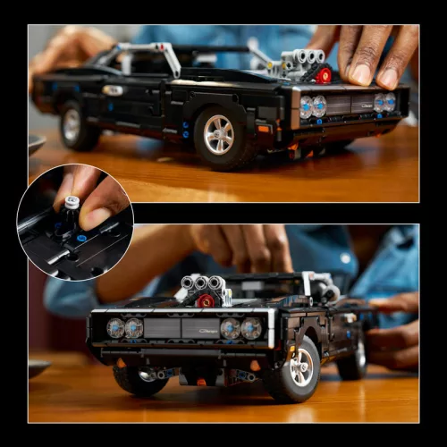 LEGO Technic 42111 Dom's Dodge Charger – Halálos Iramban autó