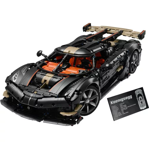 LEGO Technic 42232 Koenigsegg Sadair's Spear Megacar szuperautó