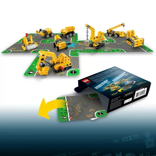 LEGO Technic 42233 Mini munkagépek – meglepetésdobozos gyűjthető készlet