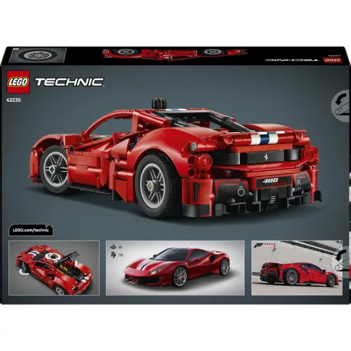 LEGO Technic 42235 Ferrari 488 Pista autó