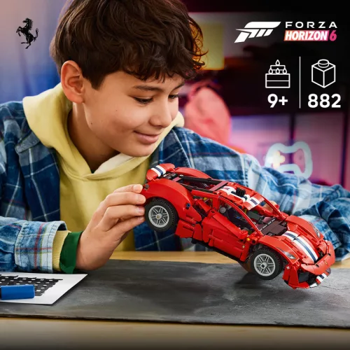 LEGO Technic 42235 Ferrari 488 Pista autó