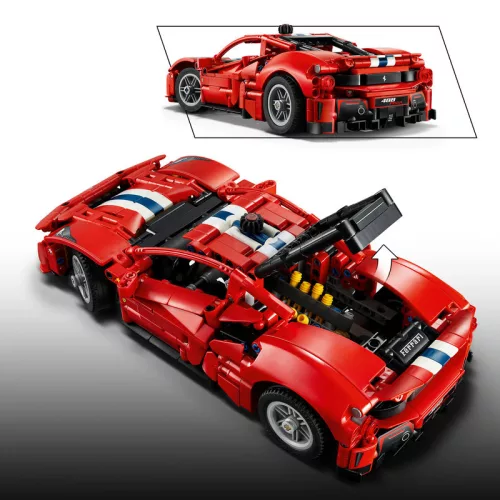 LEGO Technic 42235 Ferrari 488 Pista autó