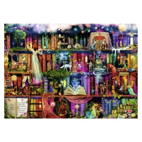 Ravensburger Tündérek könyvespolca puzzle (1000 db)