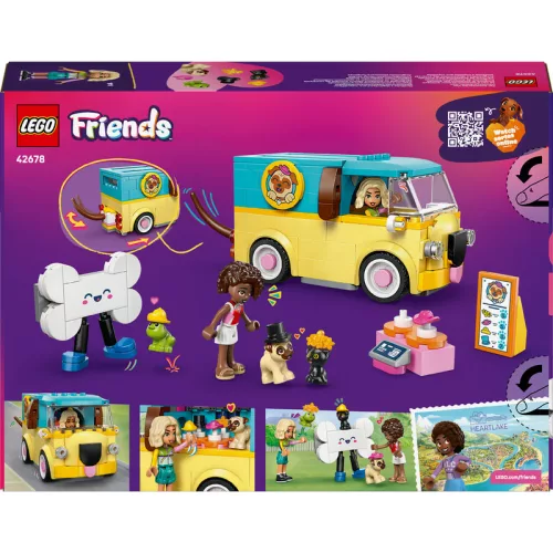 LEGO Friends 42678 Kisteherautó kisállatfelszerelésekkel