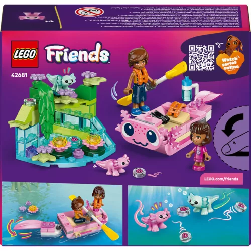 LEGO Friends 42681 Kalandok az axolotlhajón