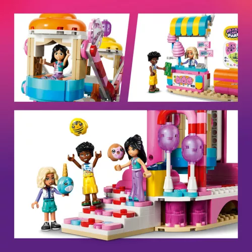 LEGO Friends 42700 Cukorkával és muffinnal díszített óriáskerék