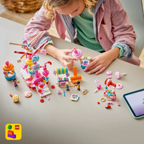 LEGO Friends 42700 Cukorkával és muffinnal díszített óriáskerék