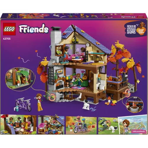 LEGO Friends 42705 Otthonos kabin az őszi erdőben