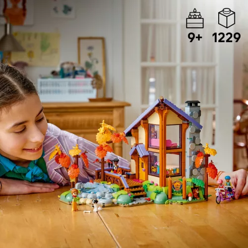 LEGO Friends 42705 Otthonos kabin az őszi erdőben
