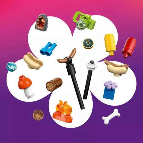 LEGO Friends 42705 Otthonos kabin az őszi erdőben