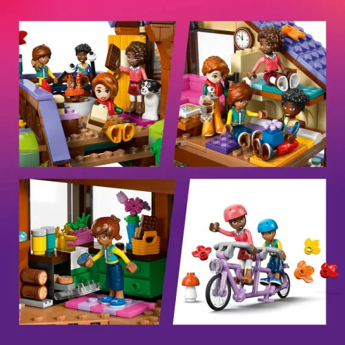 LEGO Friends 42705 Otthonos kabin az őszi erdőben